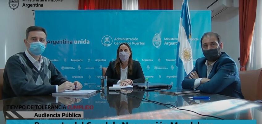 La Industria Naval manifestó su apoyo a la obra del Canal Magdalena