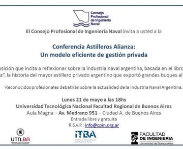 Conferencia Astillero Alianza : Un modelo eficiente de gestión privada